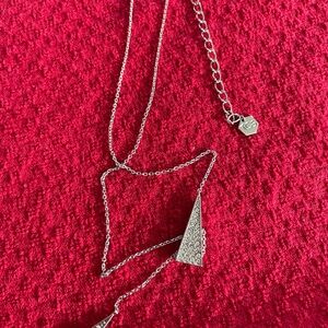 Swarovski Silver Necklace with Sparkling Pendant